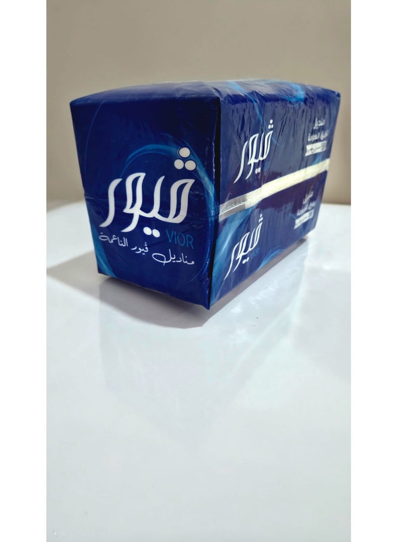 Vior Facial Tissue - 10 packs - 500 Sheet - 3 Ply - Image 2